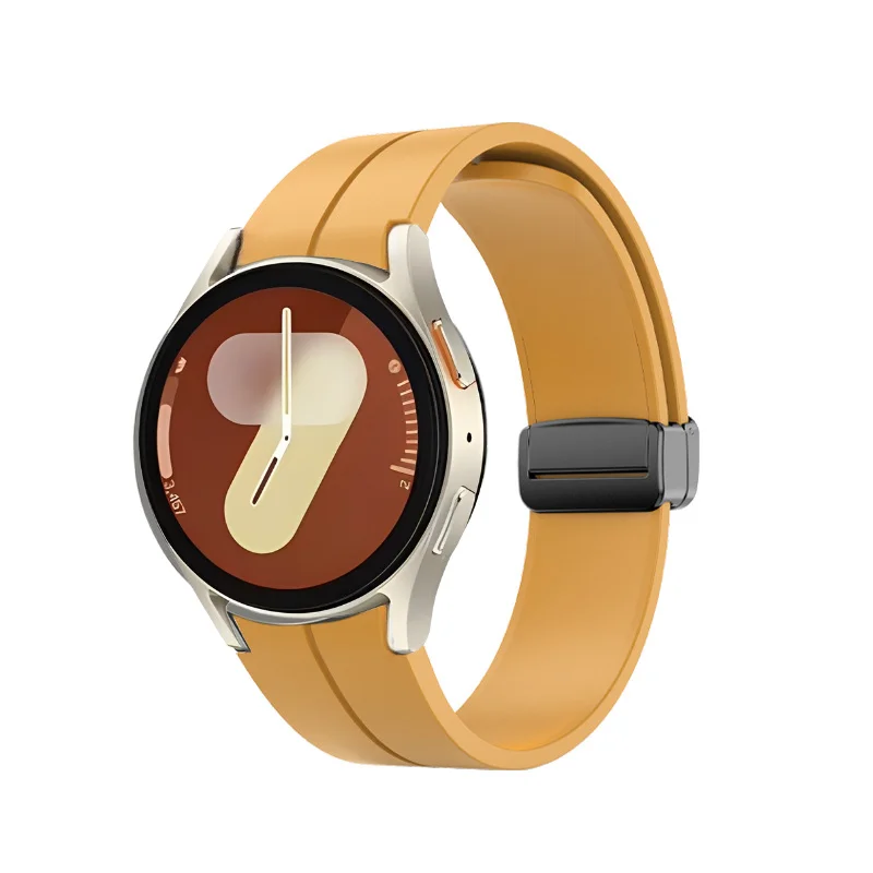 Magnetic Buckle Silicone Strap Wristband Replacement