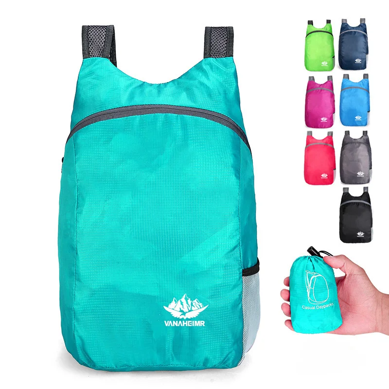 Travel Backpack 20L Lightweight Packable Foldable Ultralight Outdoor Backpack Daypack Men Women Shopping Bag