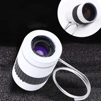 Mini Pocket Miniature Monocular Telescope, Student Finger Buckle Telescope, Hunting and Tourism, New, 2.5X17.5mm 2