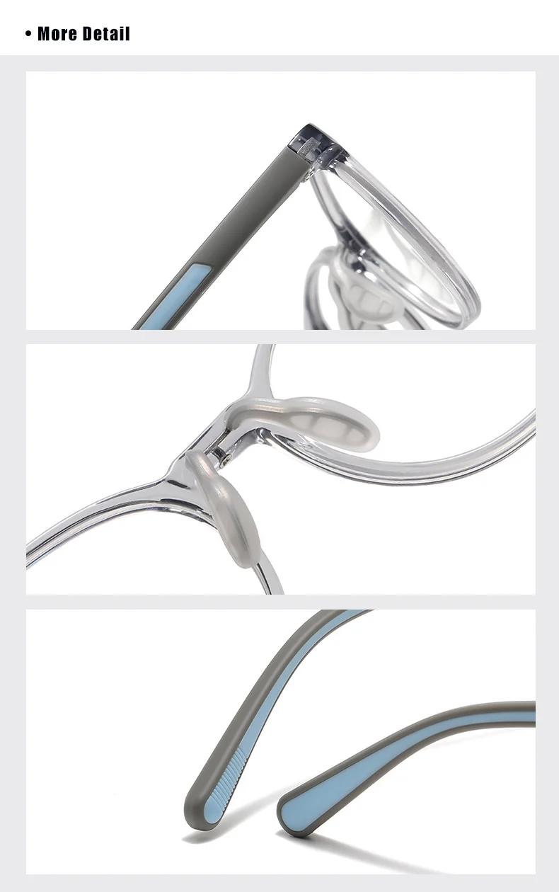 Ralferty 2-in-1-Brille zum Anklipsen für Kinder und Kinder, klares Brillengestell mit Sonnenclip, transparenter optischer Rahmen, ohne Myopie, verschreibungspflichtig – Detail 14