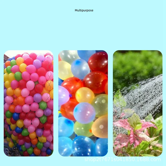 Portable Multifunctional Inflatable Air Water Bomb Balloon Pump With 500 Pcs Balloons For Kids Summer Party Outdoor Toy 3