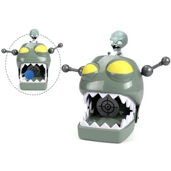PLANTS VS. ZOMBIES Collectible Action Figures Set - Dave, Peashooter, Potato Mine, Gargantuar, Disco Zombie & Yeti - Ideal Christmas Gift (DR. Zomboss Head)