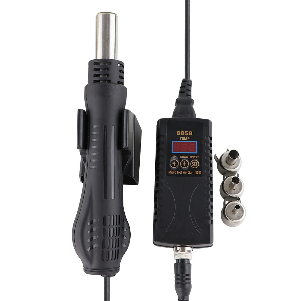 New Hot Air Gun 8858 110v / 220v Portable Bga Rework Solder Soldering
