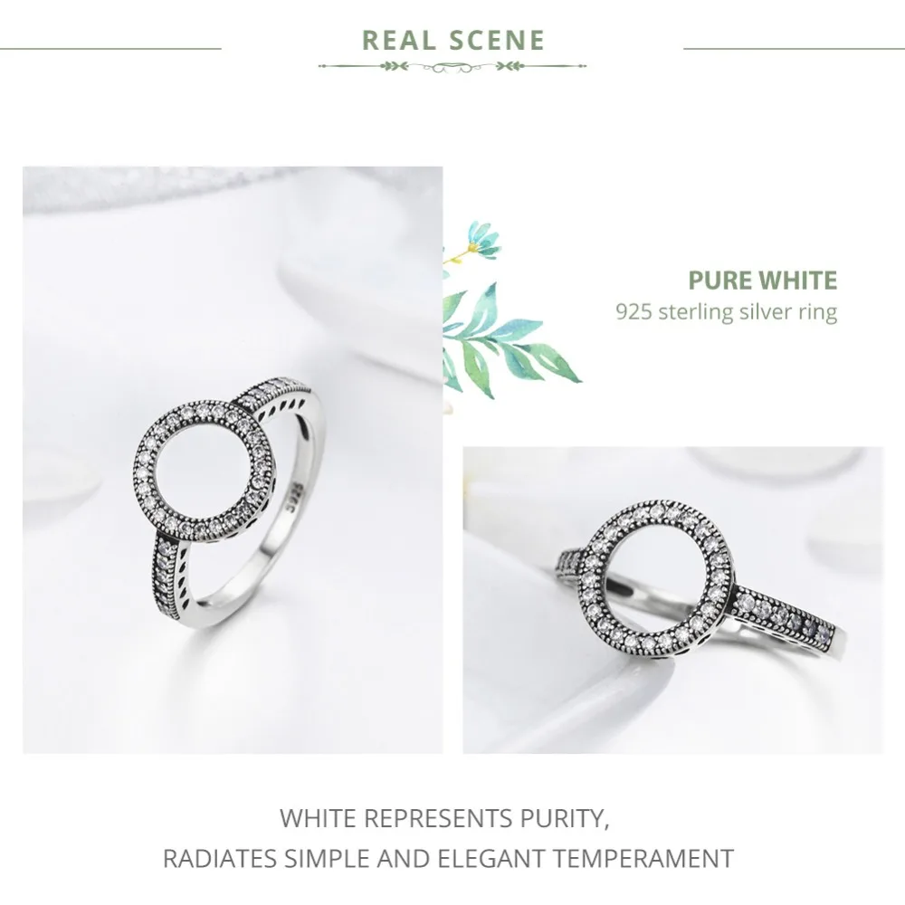 Silver Ring 925 Sterling for Women Jewelry