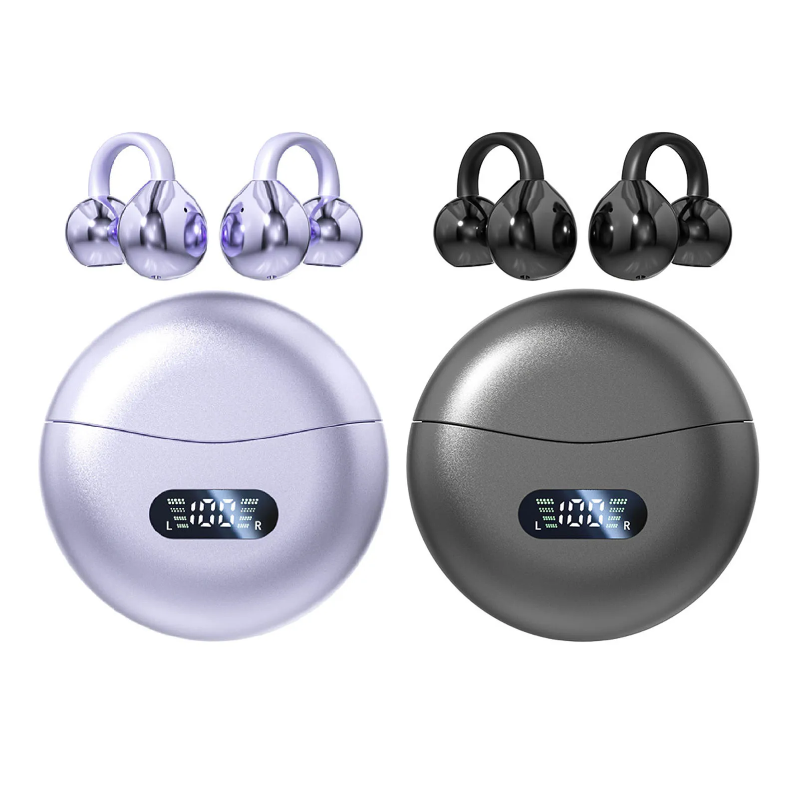 Al Translation Earphone Translator Device Earbuds One Button Control Clear Sound Quality Accurate for Travel Business Learning