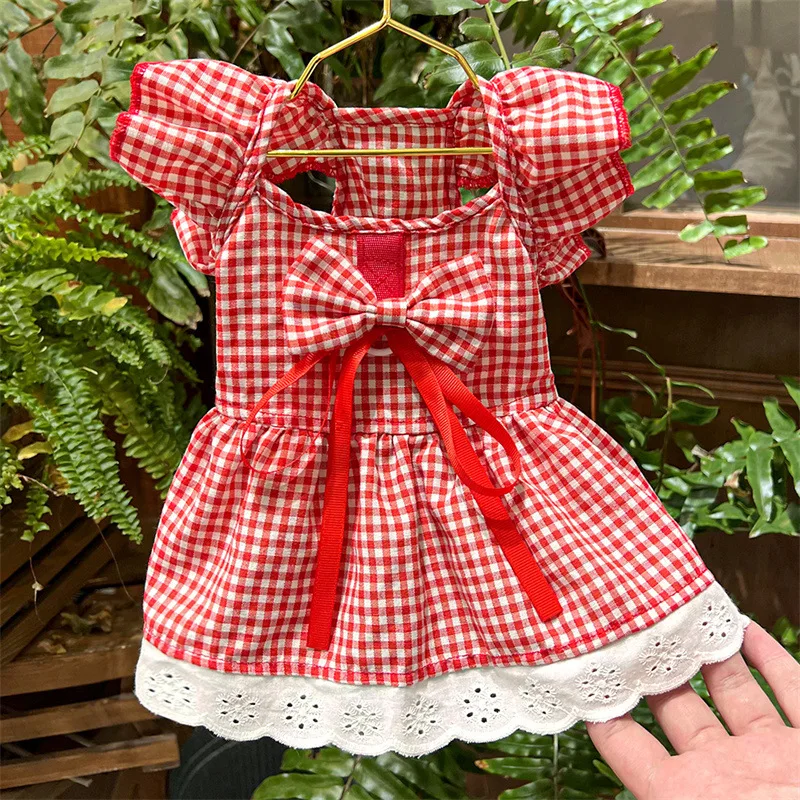 Cat Dog Dress Summer Flying Sleeve - PeticaDeals
