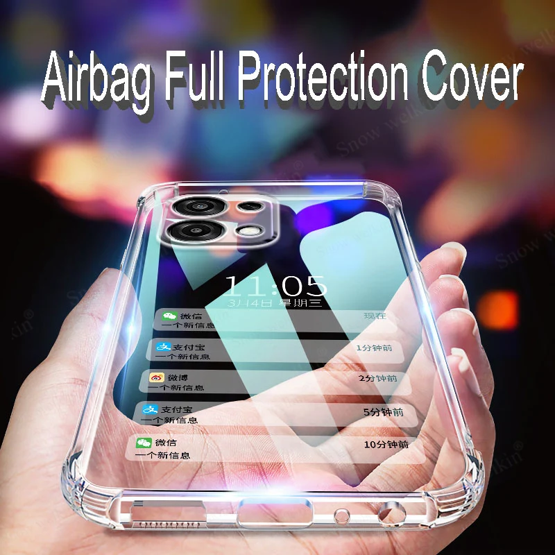 Shockproof Airbag Full Protection TPU Soft Case - Universal Protective Cover s