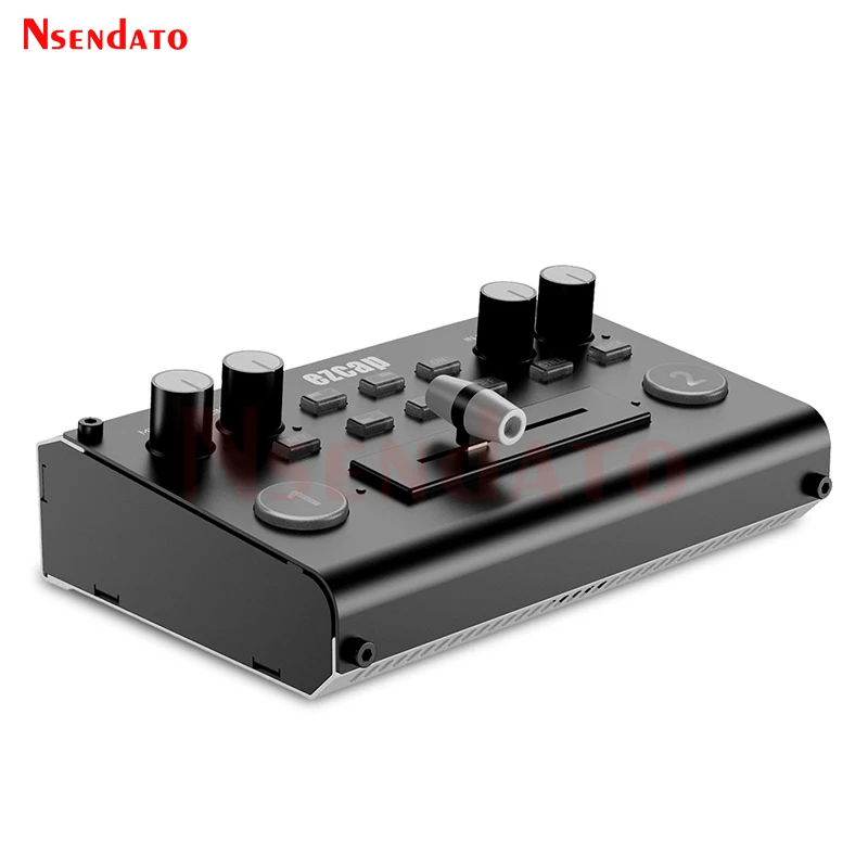 Ezcap367 4K 2 Channel HDMI Video Switcher Mixer for Live Broadcast Streaming Camera Camcorders Video Mix Sound Recorder For Mic