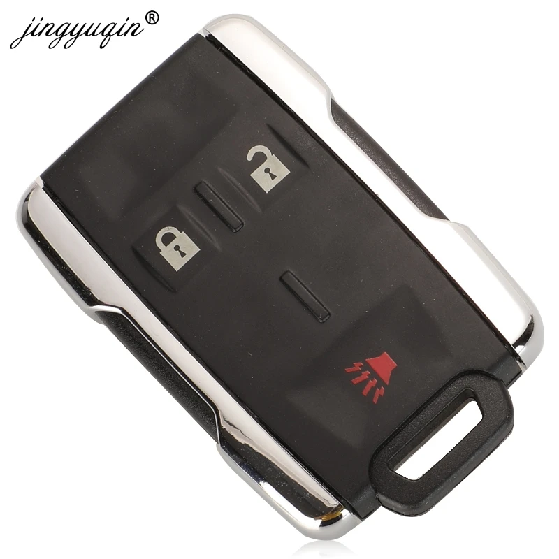 Key Fob Shell Replacement For Chevy Silverado/GMC Sierra 2014-2020 - 4 Button Case, No Electronics
