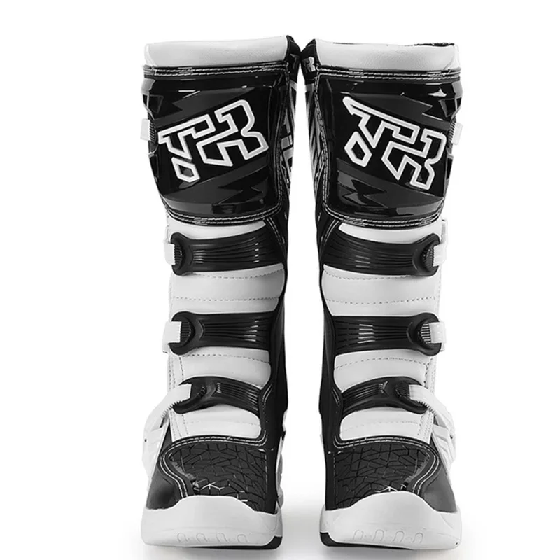 Tiger PU leather motocross riding boots long Outdoor Motorcycle Protective Breathable Safety Shoes Motocross Racing - Image 4