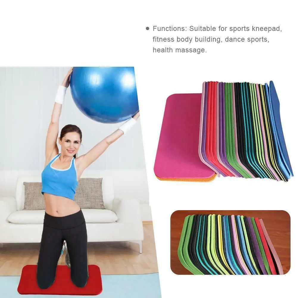 Abdominal Wheel Kneeling Pad TPE Yoga Mat Knee Pad Fitness Equipment Floor Mat Dumbbell Pad Thickening Cushion Garden Kneeling 1