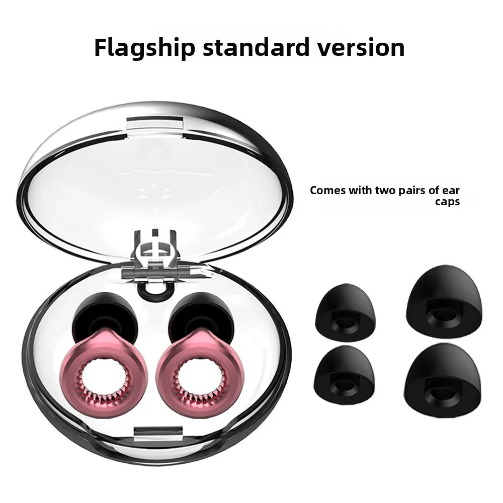 Silicone Noise-Reducing Sleep Earplugs for Superior Sound Insulation and Hearing Protection