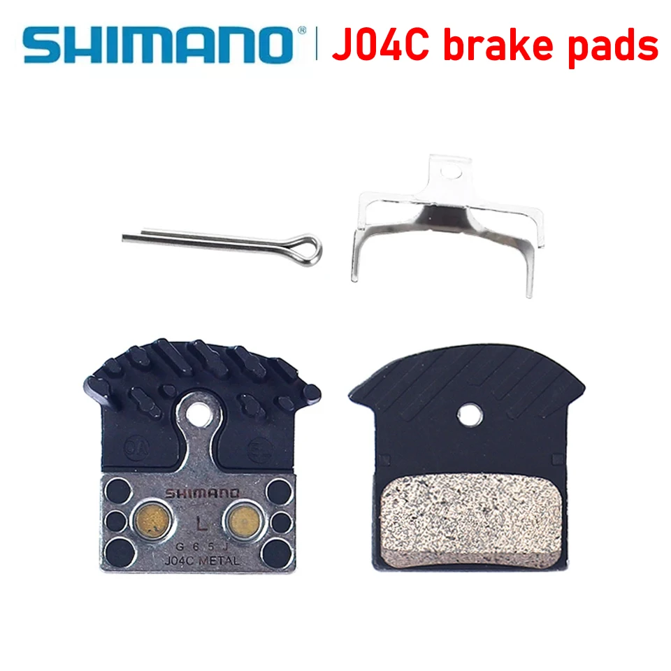 SHIMANO J02A J04C MTB Bicycle Resin Metal Disc Brake Pad Ice Tech Cooling Fin For M9000 M987 M985 M8000 M785 M675 M666 M615 S700