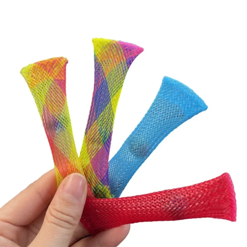 

Marble Sensory Toys Marbles Ball Autism Anxiety Therapy Toy Stress Relief Hand Braided Mesh Easy Bend Fidget Toys for Kids Gift
