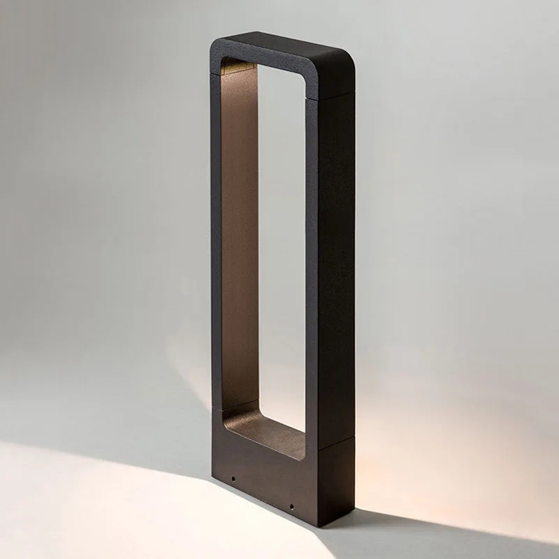 야외 10W LED 잔디 램프 현대 방수 조명 알루미늄 기둥 정원 경로 광장 풍경 잔디 조명 AC110V 220V