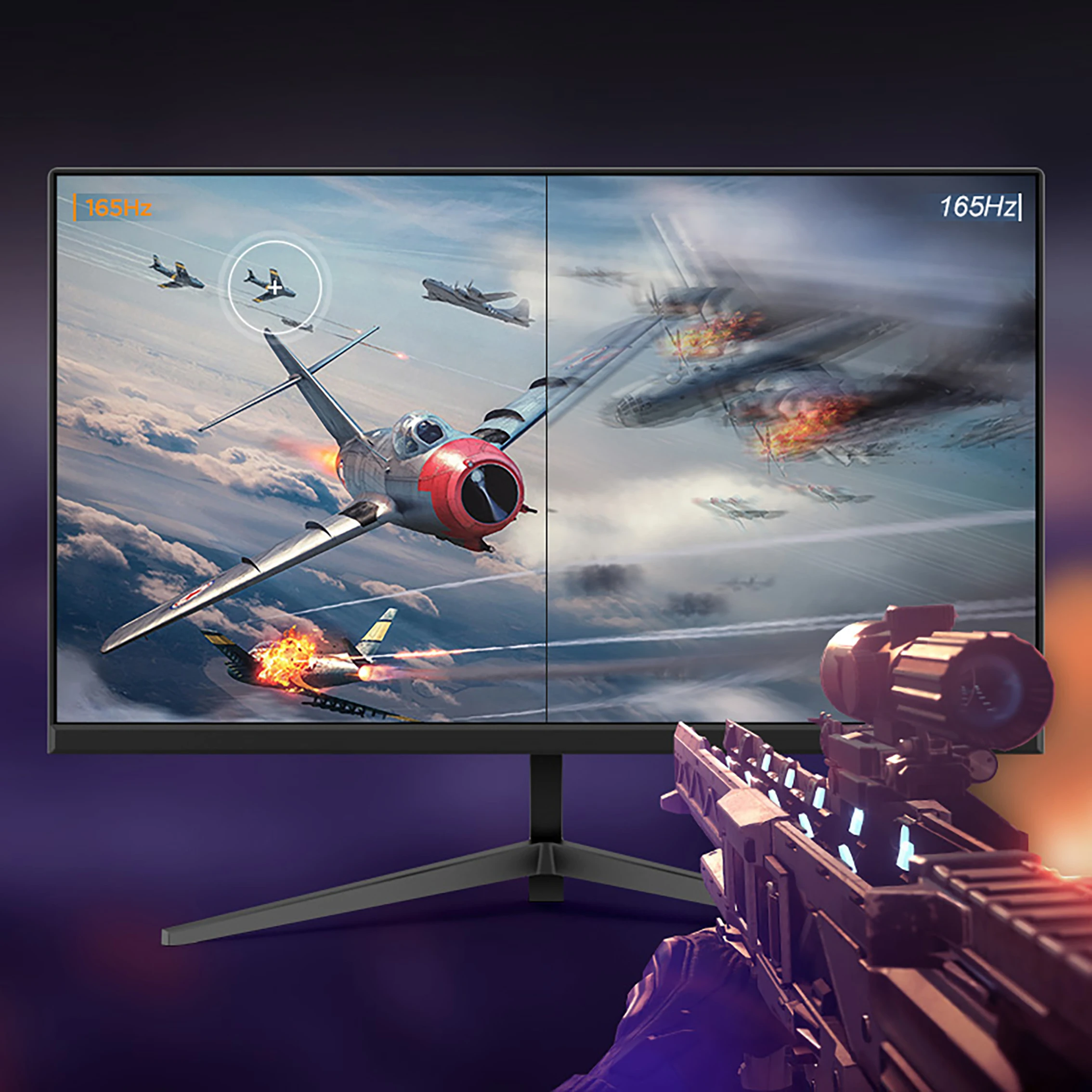 AOCZ-27 ġ PC IPS  144Hz LED ÷ HD 165Hz ũž ӿ ǻ ȭ,  г HDMI/DP 1920*1080