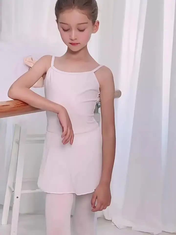 Lot 2 Justaucorps Ballet Filles Avec Jupe SOIBEEN - Robe Ballerine 5 à 12 Ans