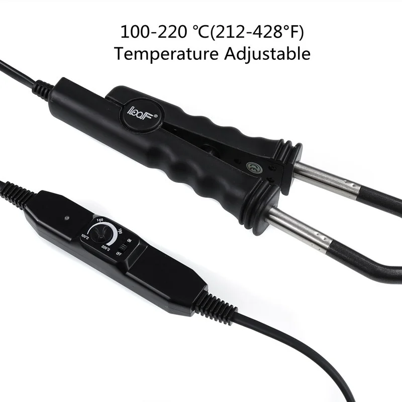 Hair Extension Iron Connector Machine Salon Iron Tool Fusion Iron Hair Extension Keratin Bonding Hair Connector Tools