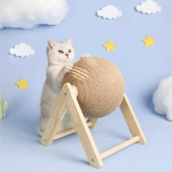 Chat Gratter Balle Jouets Chaton Sisal Corde Balle De Meulage Patte Jouet Chats D'intérieur Scratcher résistant à L'usure когтеточка на кошек 