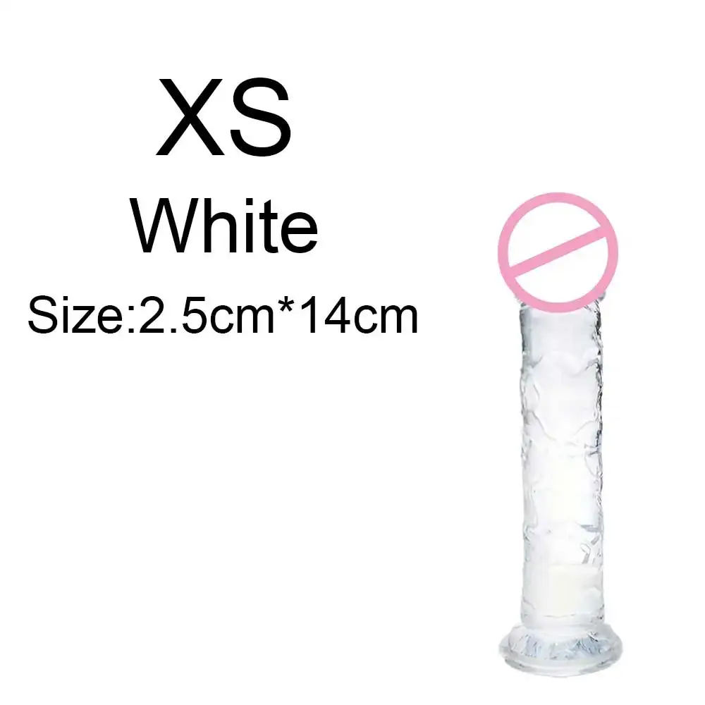 Super Cheap Realistic Soft Women Erotic Anal Big Dildo Suction Cup Jelly Dick Sex Toys Soft Clitori Vaginal Masturbators Penis