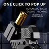 Alloy Throwing Shell Bullet Gun Relieve Stress Ring Spinner Metal Hand Spinner Adult Decompression Toys Stress Relief Office Toy 3