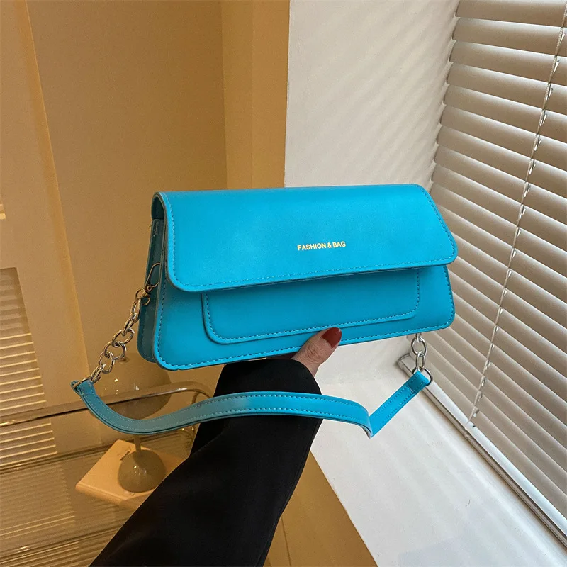 

Simple Retro Armpit Bag Female Summer New Simple Casual Commuter Large Capacity Shoulder Crossbody Bag Female