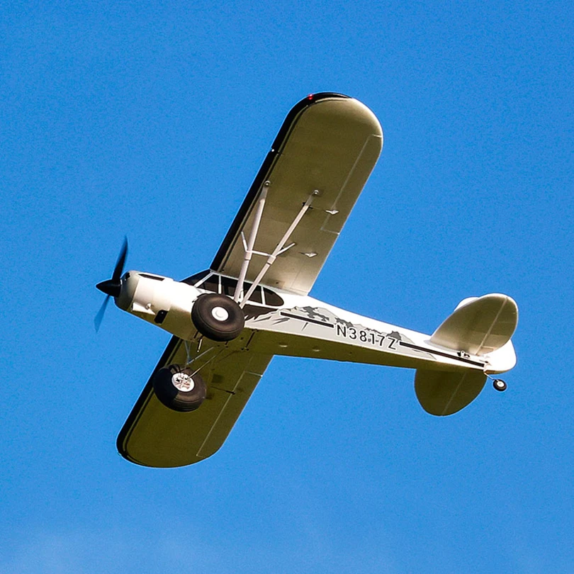 FMS RC 飛行機 1300 ミリメートル PA-18 PNP と RTF PA18 J3