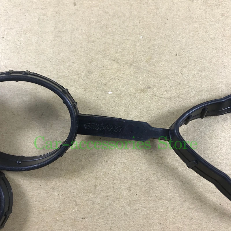 10PCS Engine Valve Cover Gasket for Chevrolet Cruze Aveo Aveo5 Sonic Captive Opel Saturn Astra Pontiac G3 55354237 rubber gasket