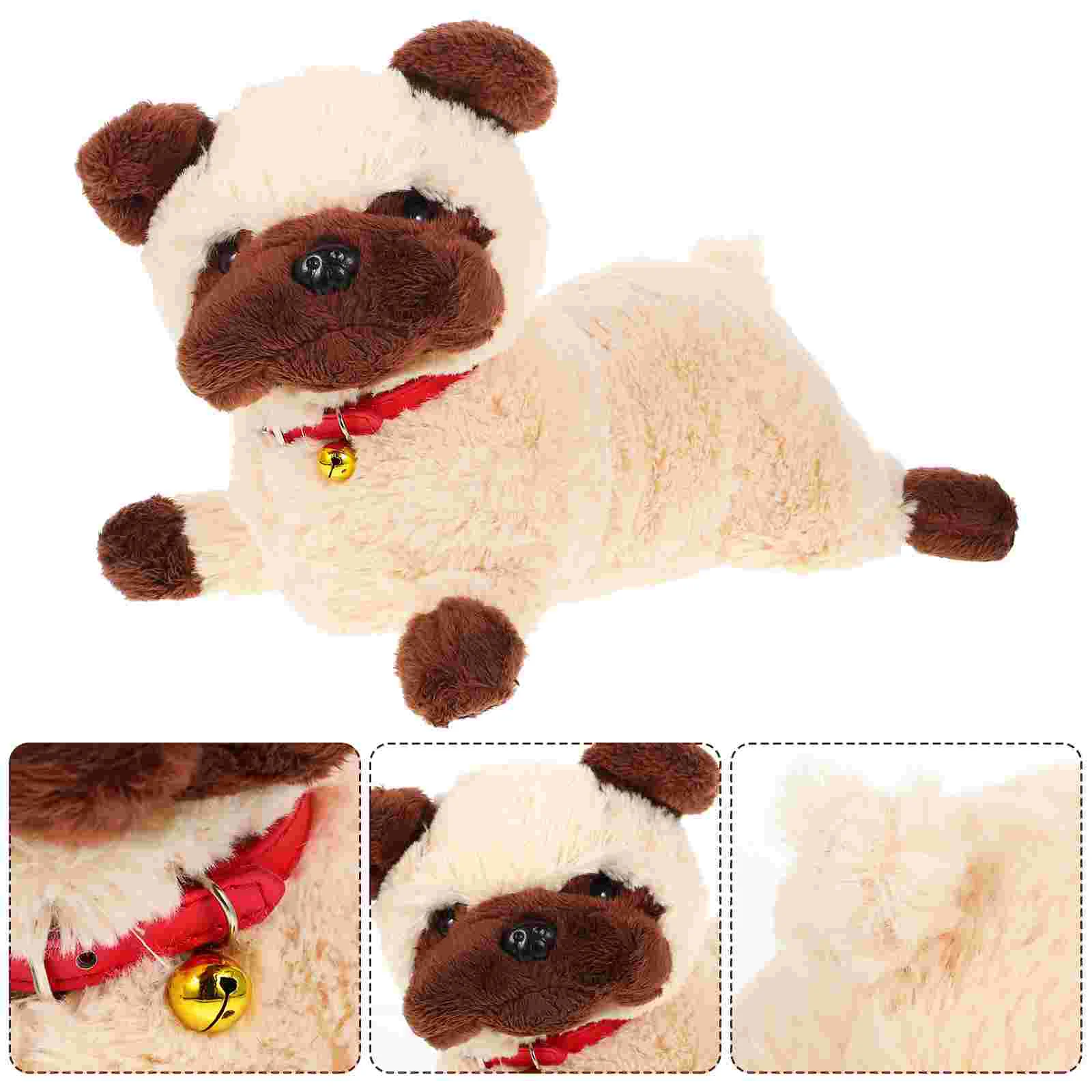 

Stuffed Small Dog Adorable Plush Doggy Toy High Simulation Pet Puppy Toy