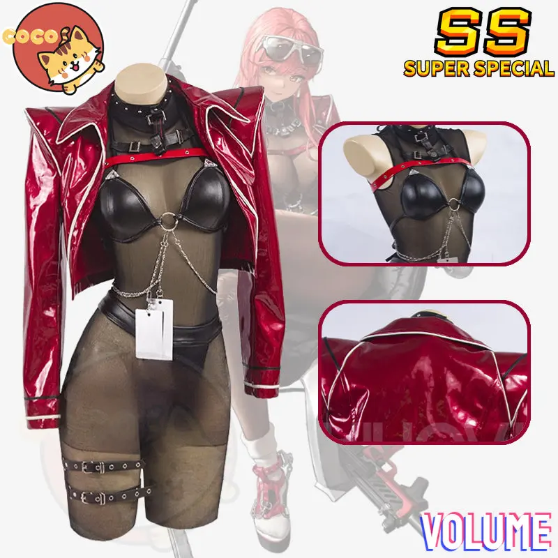 

CoCos-SS Game NIKKE Volume Cosplay Costume Game Cos Nikke The Goddess of Victory Cosplay Volume Leather Costume and Cos Wig