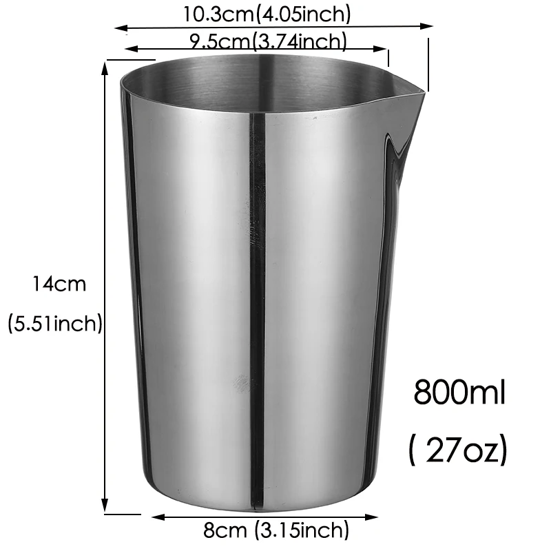 800ml Silver