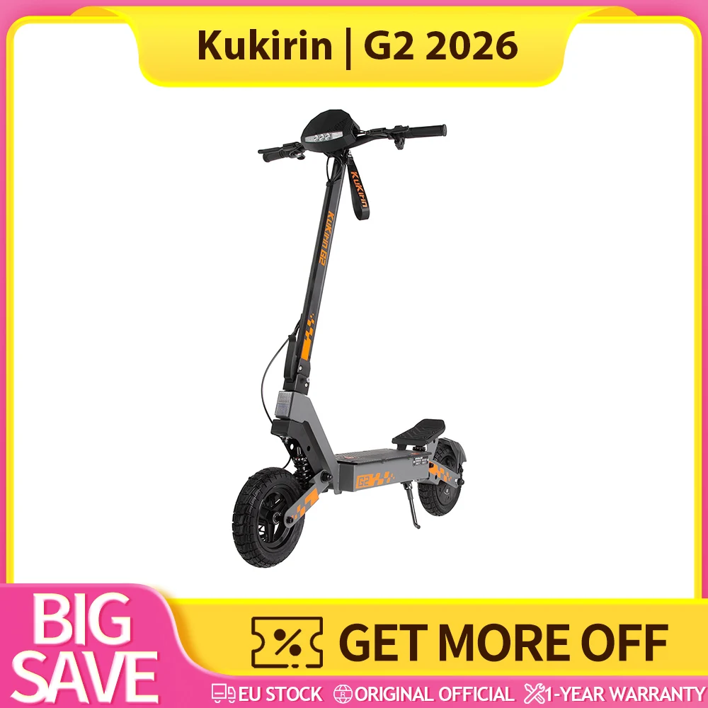 Trottinette Électrique Pliable Kukirin G2 2026 Améliorée, Moteur 800W, Batterie 48V 15.6Ah, Pneus 10 Pouces, Vitesse Max 45km/h, Autonomie 55km, Écran Tactile, Frein à Disque, Système 7 Lumières, Pneus Tubeless, Conquiert Plusieurs Terrains, Pliage Rapide, Conception Légère, Intelligent 1 Trottinette Électrique Pliable Kukirin G2 2026 Améliorée, Moteur 800W, Batterie 48V 15.6Ah, Pneus 10 Pouces, Vitesse Max 45km/h, Autonomie 55km, Écran Tactile, Frein à Disque, Système 7 Lumières, Pneus Tubeless, Conquiert Plusieurs Terrains, Pliage Rapide, Conception Légère, Intelligent 1