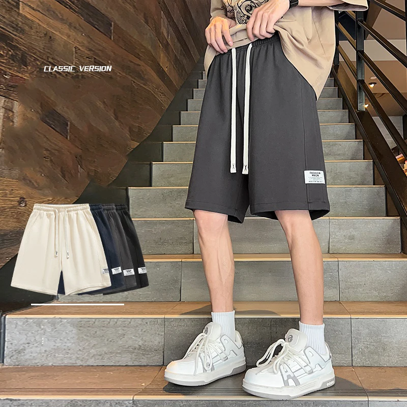 Men's Casual Trouser Beach Pants Summer Shorts Men's Clothing Fashion Man Outdoors Sweatpants Streetwear Male Clothes Sportswear