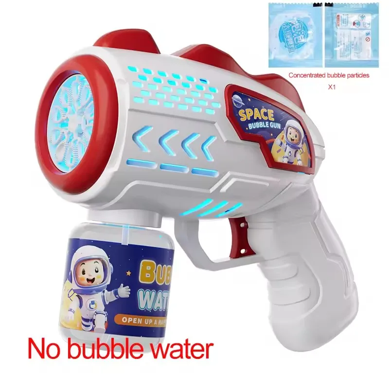 MACHINE A BULLES,rainbow B--Pistolet à Bulles Automatique Pour Enfants, Jouets'été, Machine à