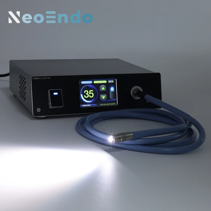 100W LED Light Source For Endoscopy Surgery With 1.8m Fiber Optical Cable Advanced New Medical