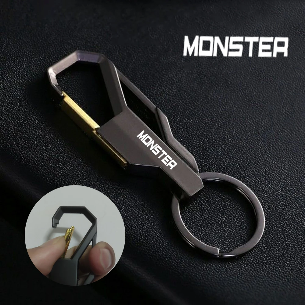 

For Ducati MONSTER 696 821 950 937 979 797 796 795 900 1100 1200 Motorcycle Keychain Keyring Lanyard Gifts Key Chain Accessories