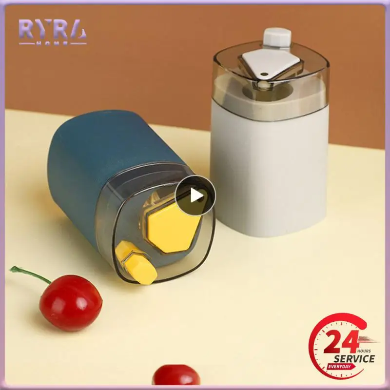 Pop-up Automatic Toothpick Dispenser Portable Plastic Toothpick Holder Container Creative Press Toothpick Storage Box Organizer