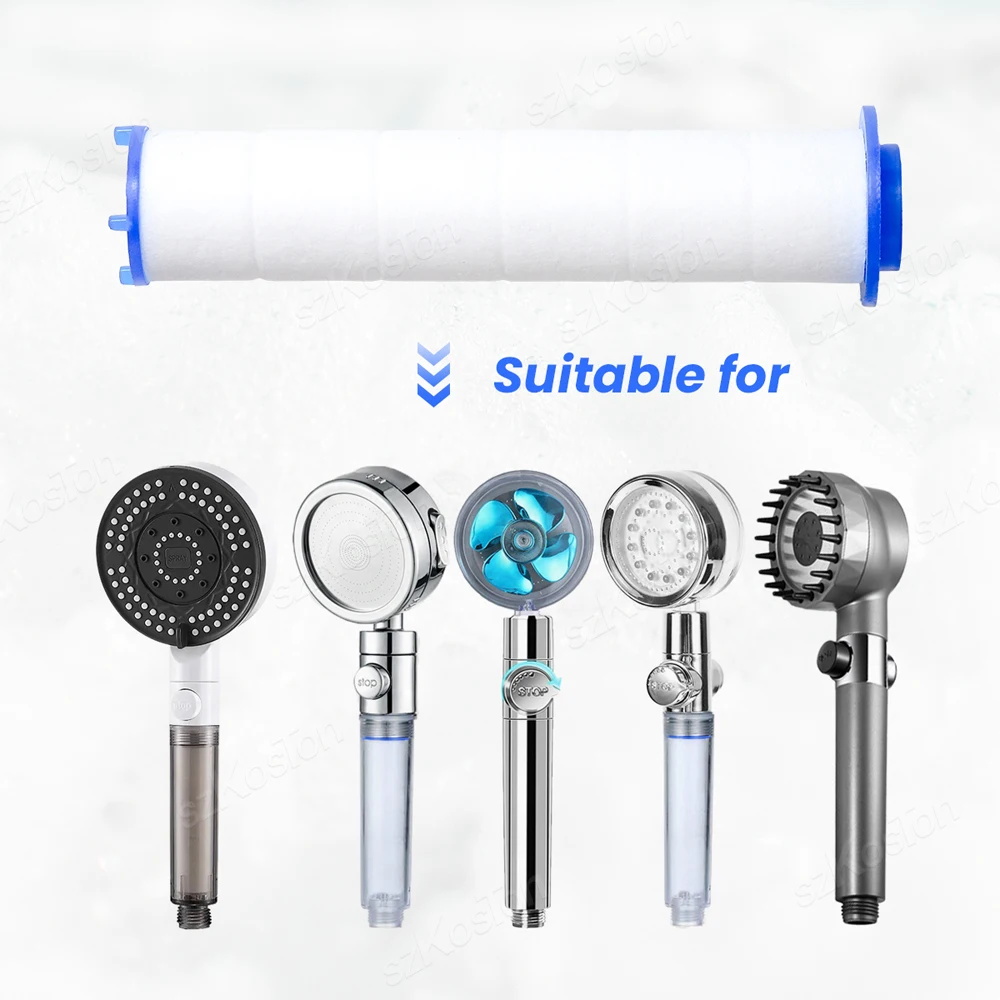 10PCS Shower Head Filter Replacement Showerhead Remove Chlorine/Fluoride/Hard Water/Calcario Hygienic Bathroom Accessories 4
