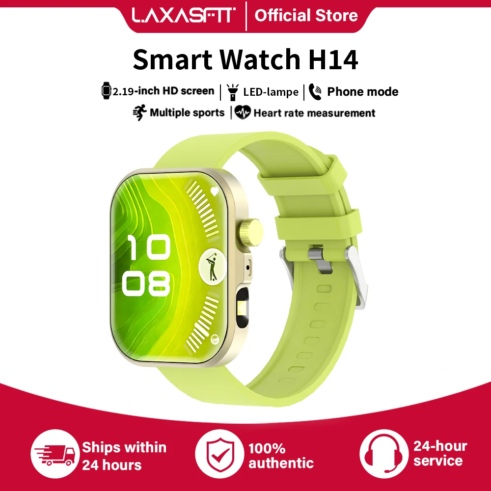 2026 New LED Flashlight Smart Watch Men Outdoor Sport Fitness Tracker Health Monitor 2.01 Inch Bluetooth Call Smartwatch 1