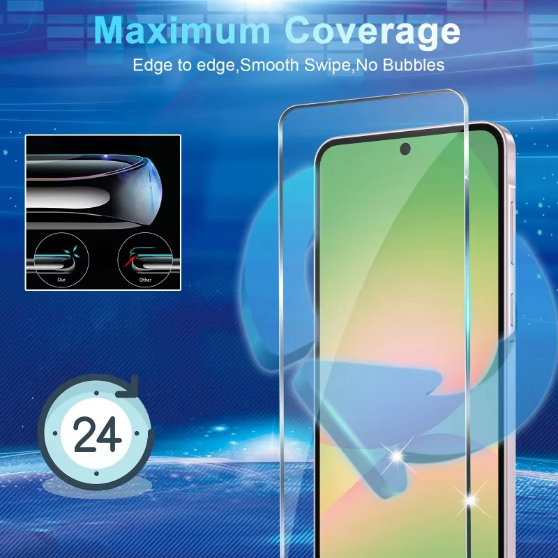 Premium 4-Pack HD Screen Protector for Samsung Galaxy Series