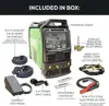 TIG 325 EXT 320 amp DIGITAL AC/DC TIG Stick Pulse welder 220 Volt Inverter-Based AC DC Pulse up to 500 Hz in DC 250 Hz AC 4
