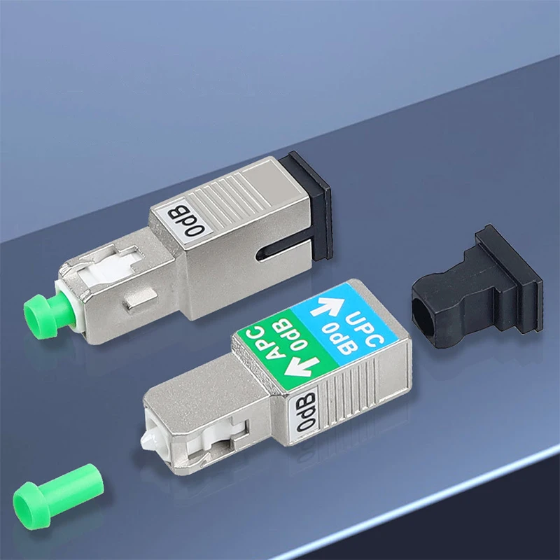 Fiber Optic Adapter 0dB SC/UPC-SC/APC Optical Fiber Adapter Attenuator Single-mode 1310nm 1550nm Mutual Conversion of Two Kinds of Connectors