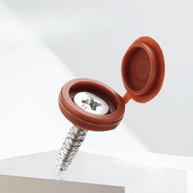 

Hinge Plastic Screw Cap Cover Folding Snap Protective Cover Button for Car Furniture Decorative Nut Cover Bolt Hardware