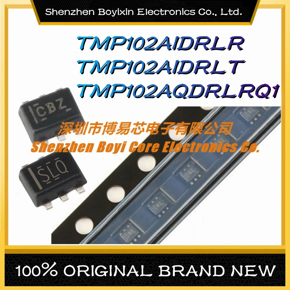 5PCS/LOET TMP102AIDRLR TMP102AIDRLT TMP102AQDRLRQ1 Package SOT-563 New original authentic temperature sensor IC chip 5pcs lot new originai tmp100na t100 tmp100na 250 tmp100na 3k or tmp101na t101 tmp100aqdbvrq1 sot23 6 digital temperature sensor