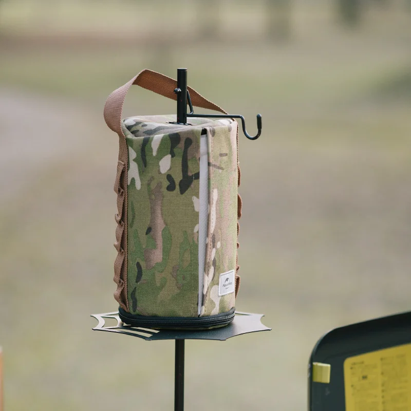 Naturehike Camouflage Kitchen Tissue Box Outdoor Camping Portable Paper Towel Storage Box