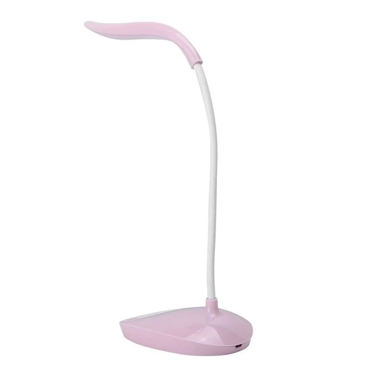 Candeeiro de mesa com 3 níveis de brilho, controle de toque, recarregável, regulável, portátil, led, luz branca, sem fio, leitura flexível