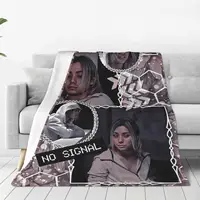 Chishiya Collage Blanket Alice In Borderland Plush Funny Breathable Throw Blanket for Home All Season 1