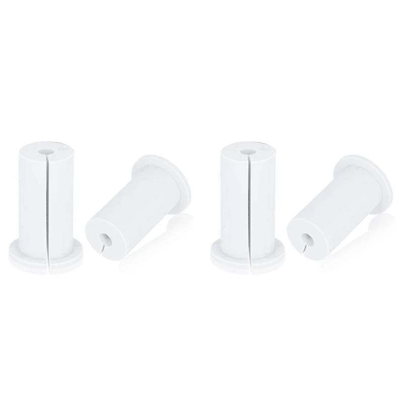 Promotion! 4Pcs Cable Routing Kit For Starlink, Cable Feed Through Bushings For 1Inch Wall Hole, Ethernet Wall Grommet,Whi