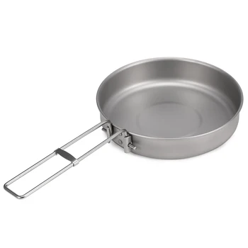 1000ml Ultralight Titanium Frypan 1