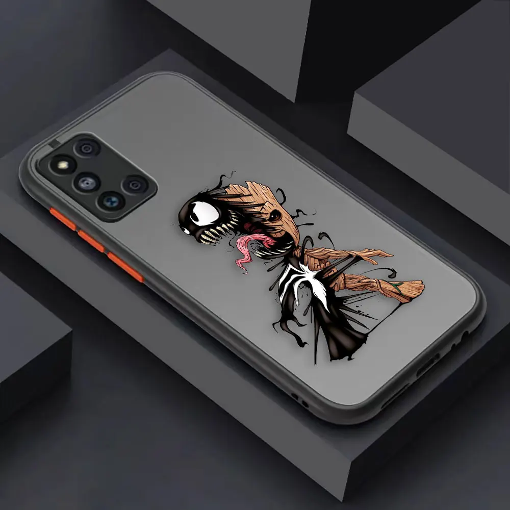 thumbnail image 1 of Matte Case for Samsung Galaxy M62 M53 M52 M51 M33 M32 M31 M30S 5G J8 J7 J6 J5 J4 Case Funda Coque Capa Shell Marvel Comics Groot, 1 of 5